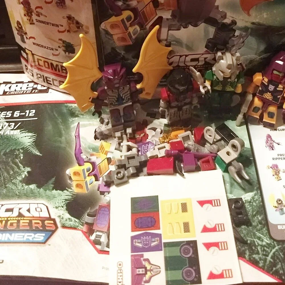 KRE-O Transformers Micro-Changers Combiners Abominus A4473 Brick Build Kit